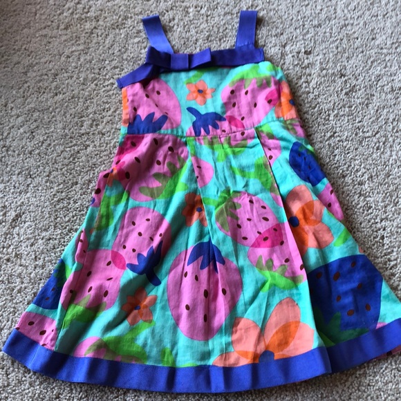 Other - Strawberry Themed Girls Summer Dress